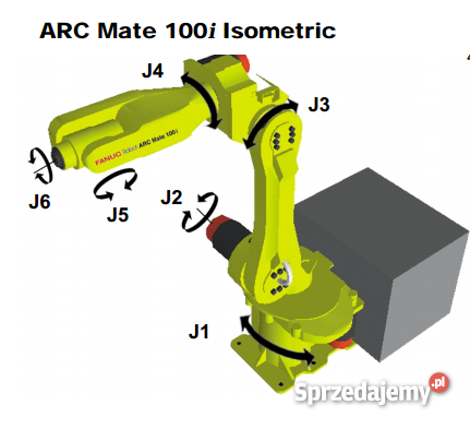 Robot przemysłowy spawalniczy Fanuc Arc Mate 100