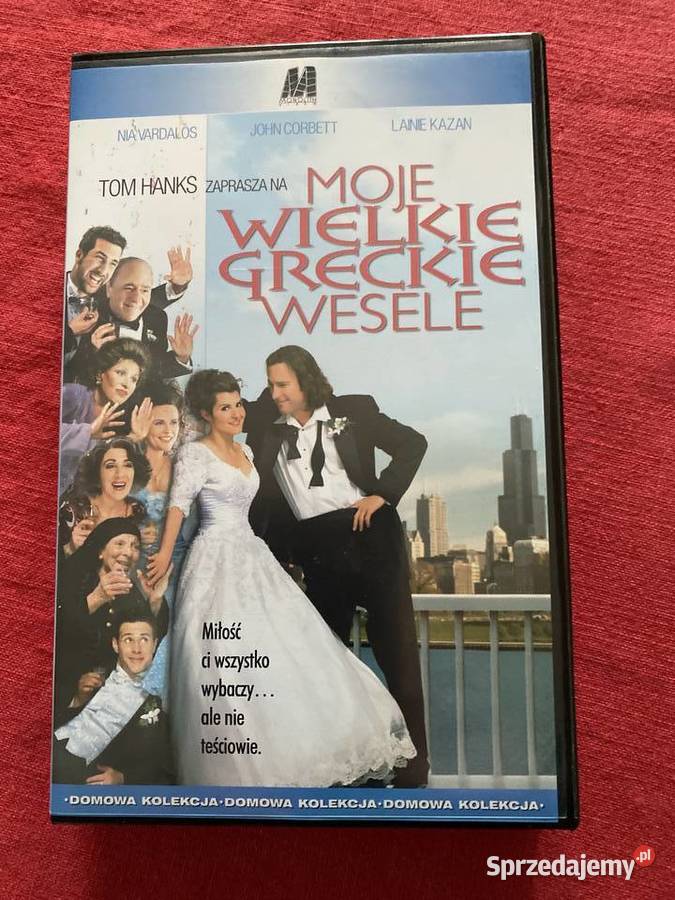 Moje Wielkie Greckie Weselefilm na kasecie VHS Lublin