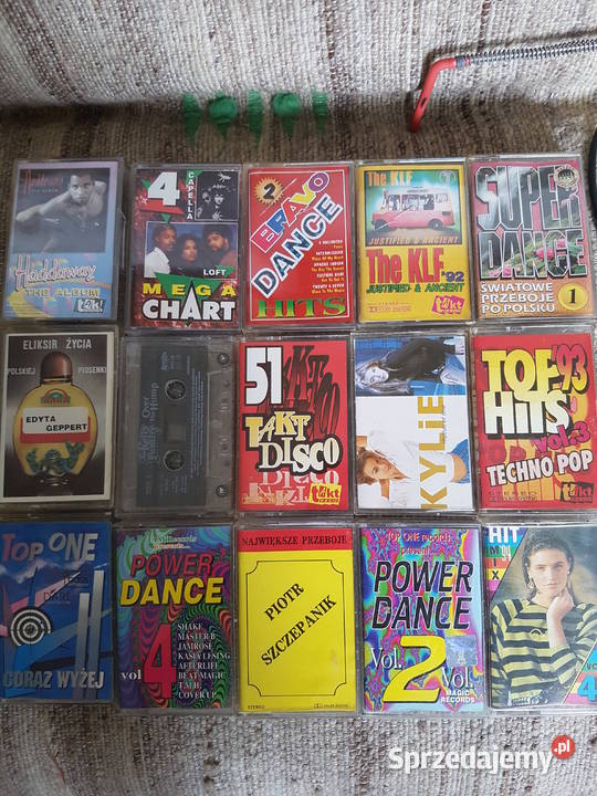 Zestaw 120 kaset magnetofonowych różni wykonawcy sprzedam