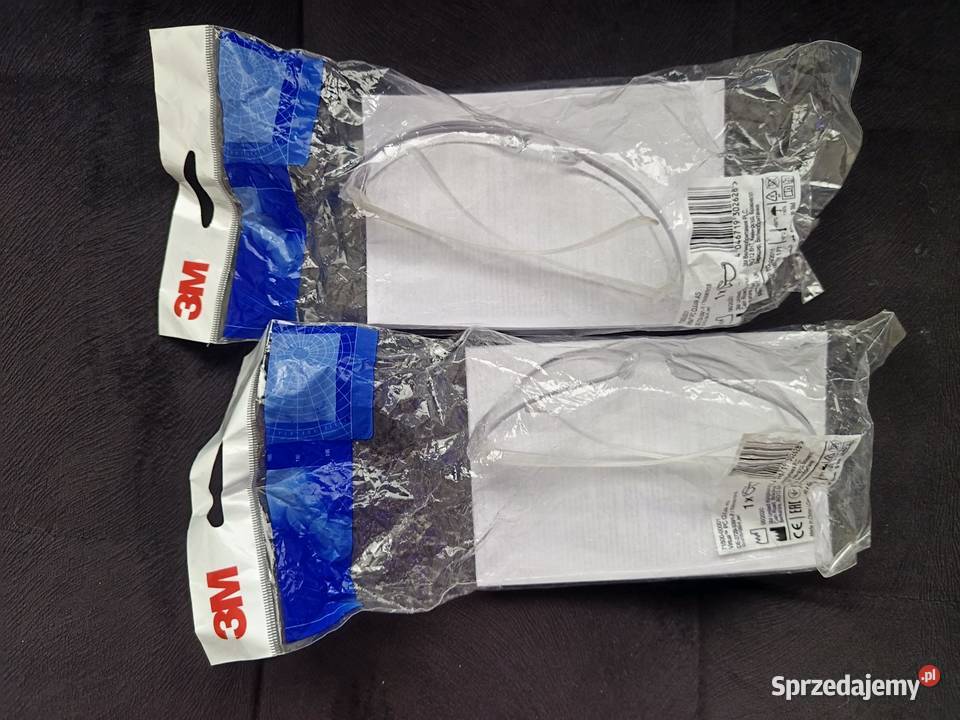 Okulary ochronne 3M nowe Wejherowo