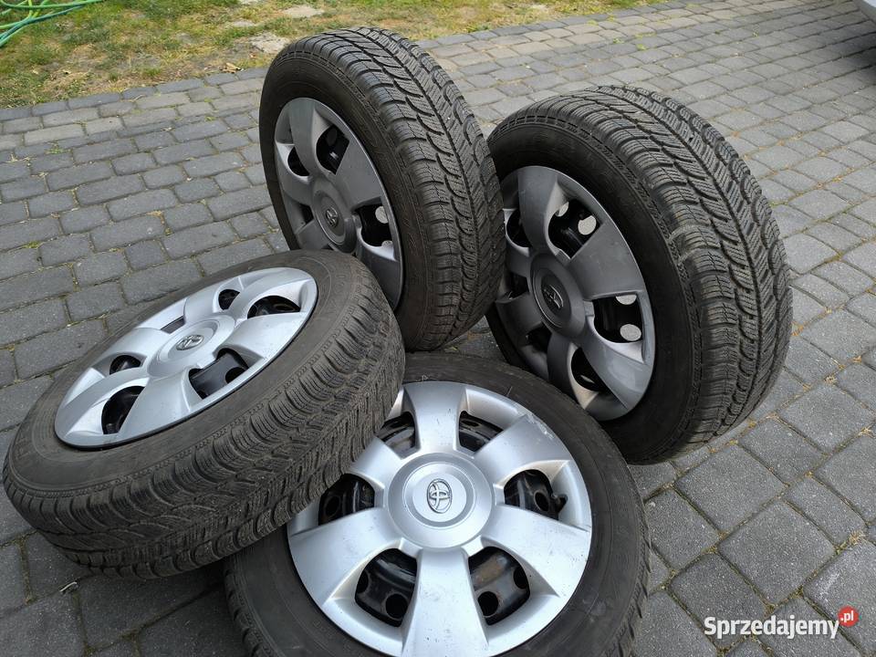 Zimowe 15 koła Toyota Yaris 4x100 kołpaki Samochodowe Krapkowice