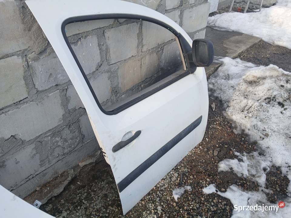 Drzwi prawe przednie Kompletne Renault Kangoo II Błotniki