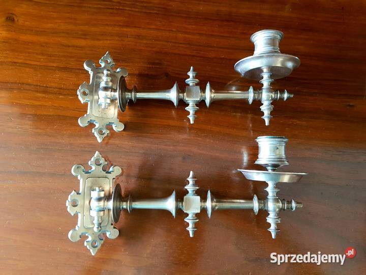 Para świeczników fortepianowych pomorskie Gdynia