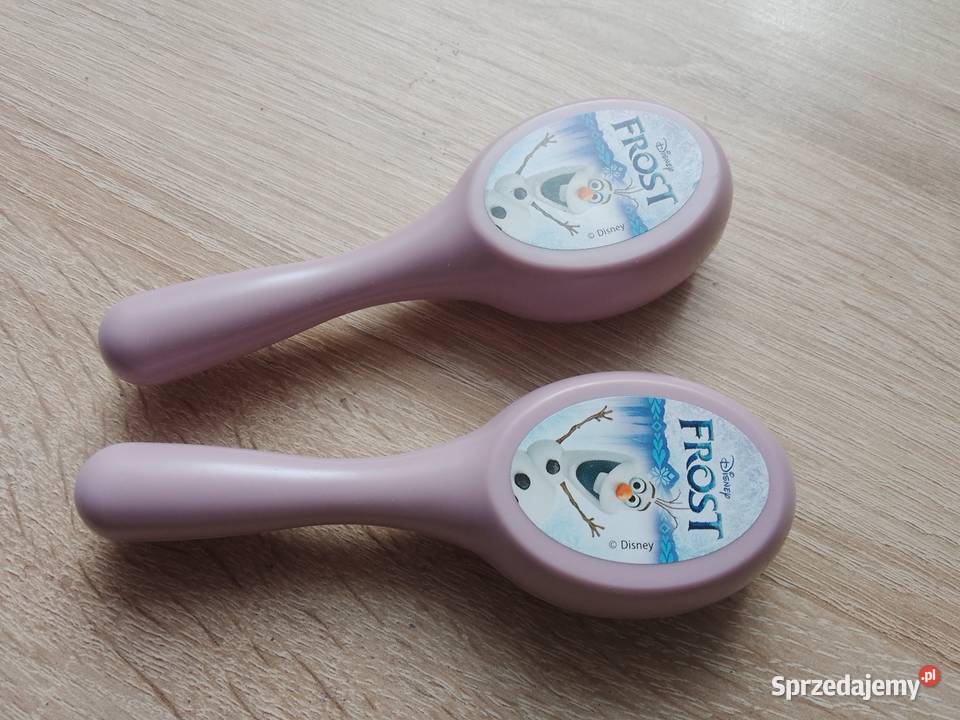 Grzechotki marakasy Disney Frost kraina lodu Edukacyjne Chrzanów