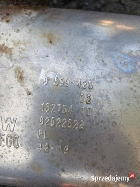 BMW 3 G20 G21 B47 20D WYDECH TŁUMIK ORYGINALNY