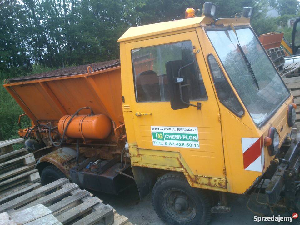 Multicar pług i posypywarka M25 sprzedaż z 1km