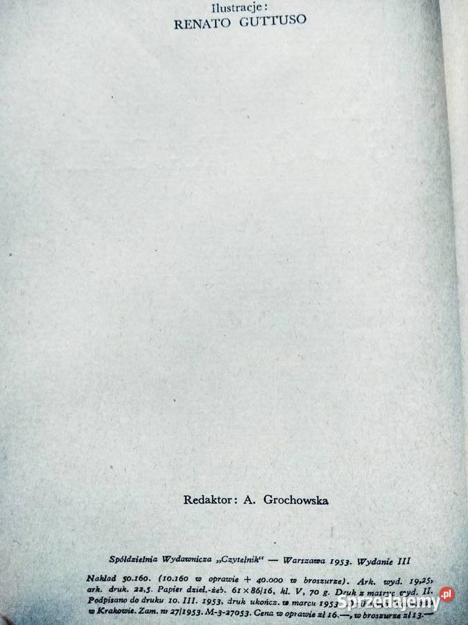 Bieg do Fragala Książki unikat dedykacje Antykwariat