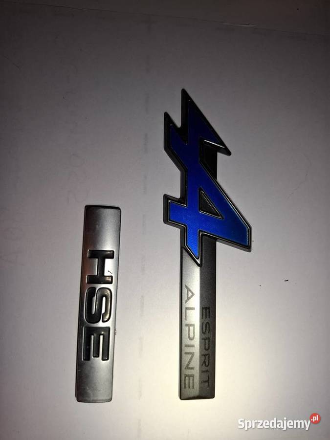 Oryginał Znaczek Alpine Esprit Reno Renault Skawina