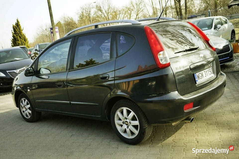 Chevrolet Rezzo 20 benzynagaz Klima alu 122 Płock