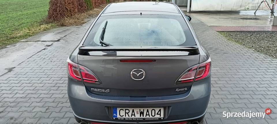 Mazda 6 20 Automat 2000cm3 6 kujawsko-pomorskie Krzywosądz