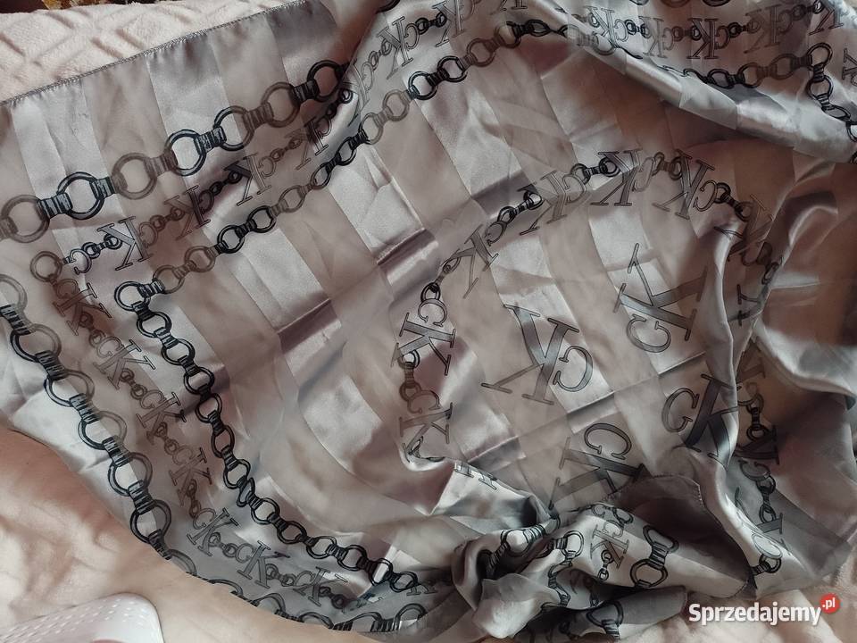 CK Calvin Klein Ekskluzywna duża apaszka Dla kobiet Kraków