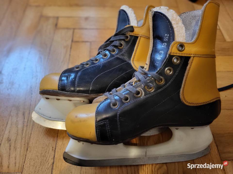 Łyżwy hokejowe 40 dł wkładki 255 Real foto Warszawa