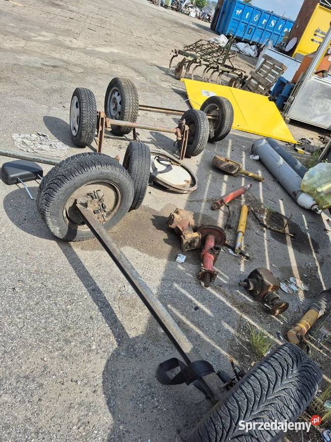 Oś Przyczepka kopaczka Brona talezowa lubelskie