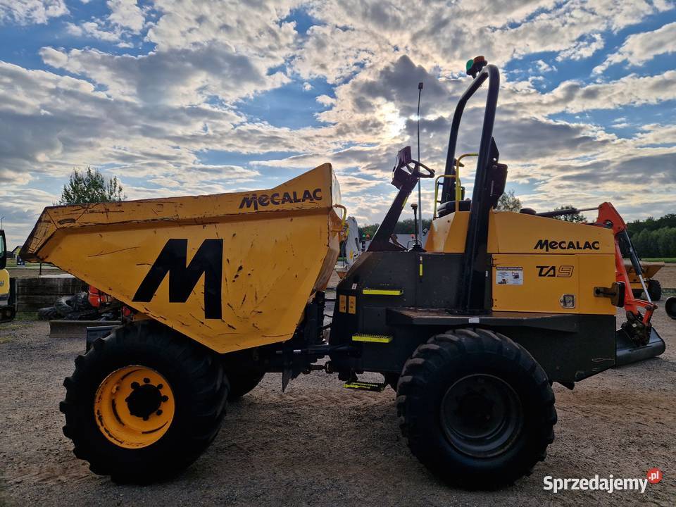 Wozidło budowlane Mecalac TA 9 2019r 1900mtg Ryżki