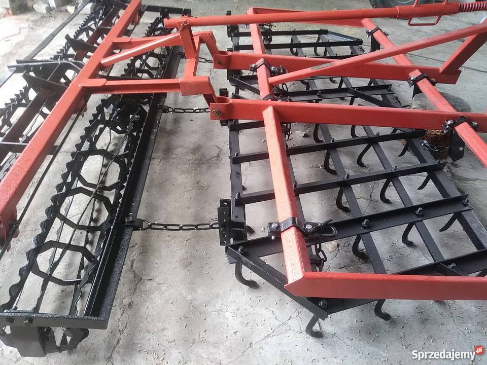 Agregat uprawowy na bronie