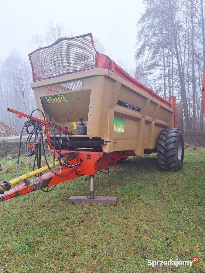 Rozrzutnik obornika wannowy wałki pionowe podlaskie