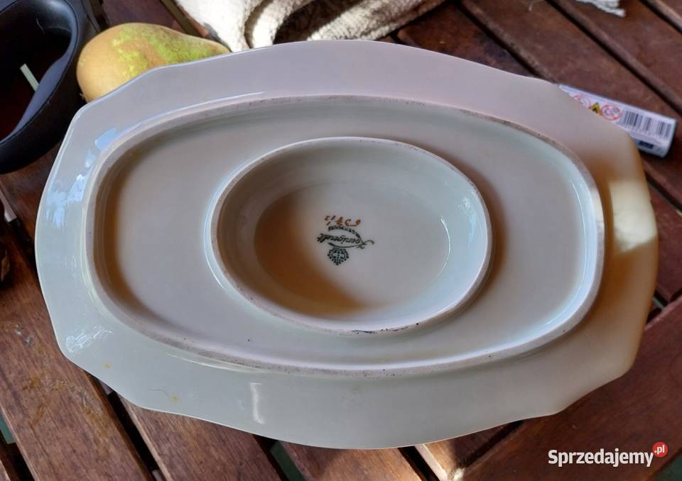 Porcelanowa sosjerka Porcelana i szkło dolnośląskie Lubin