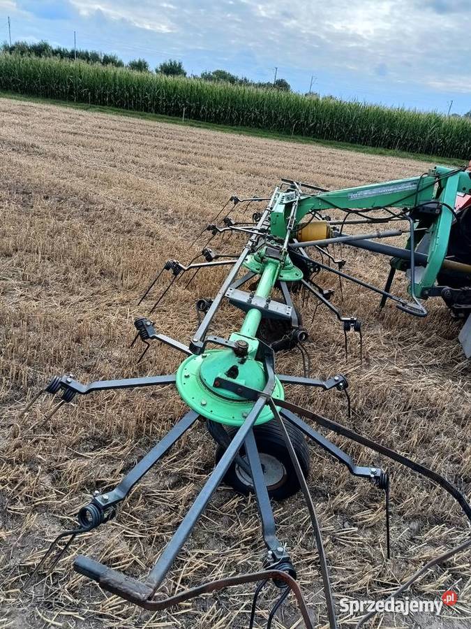 Przetrząsarka Deutz Fahr super hydro kh 355 Zgrabiarki i przetrząsacze łódzkie Łęczyca