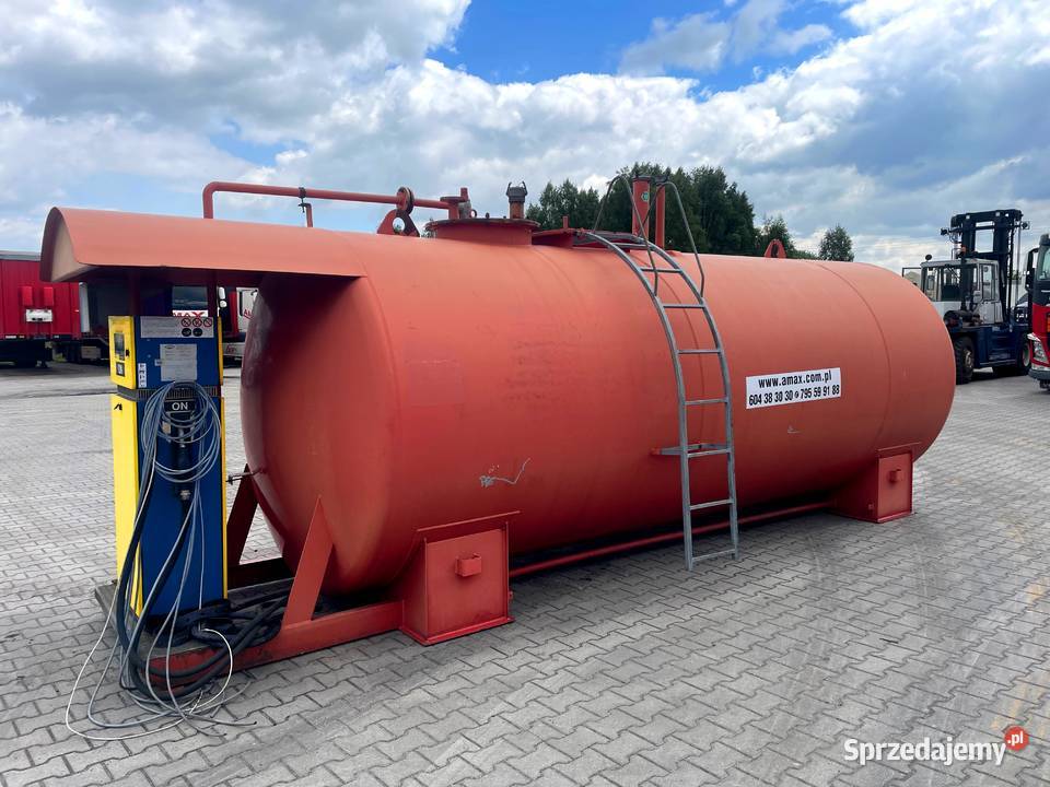 Zbiornik na paliwo 16 000 litrów dwupłaszczowy Oświęcim