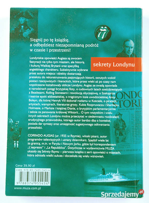 Sekrety Londynu Carrado Augias sprzedam