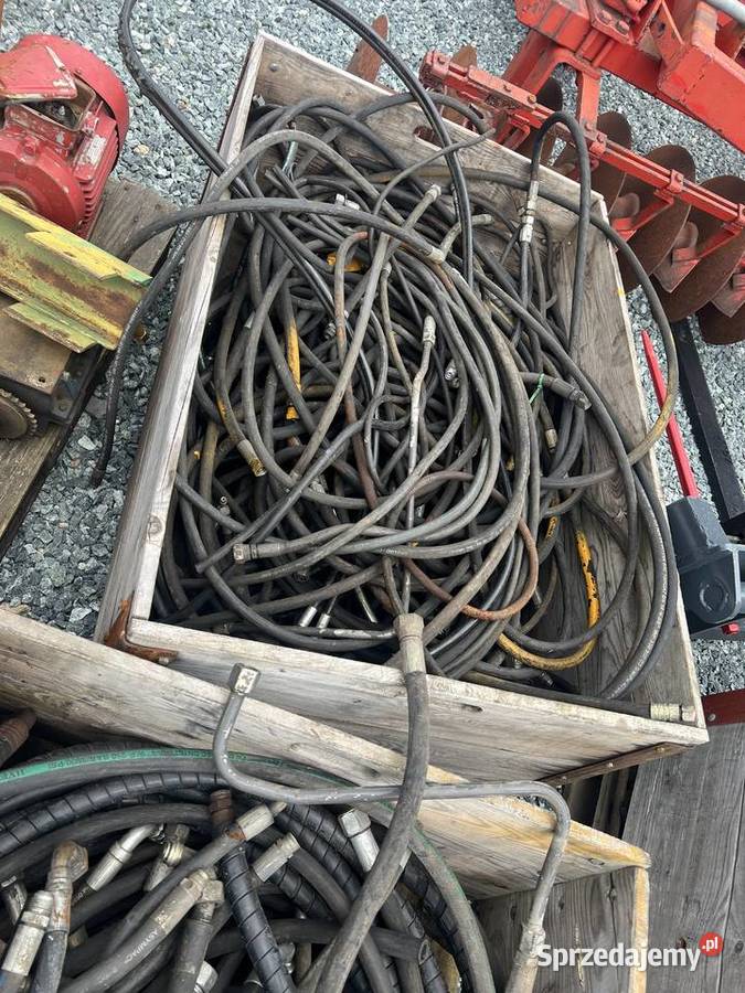 Węże hydrauliczne ciśnieniowy cała skrzynia wielkopolskie Turek