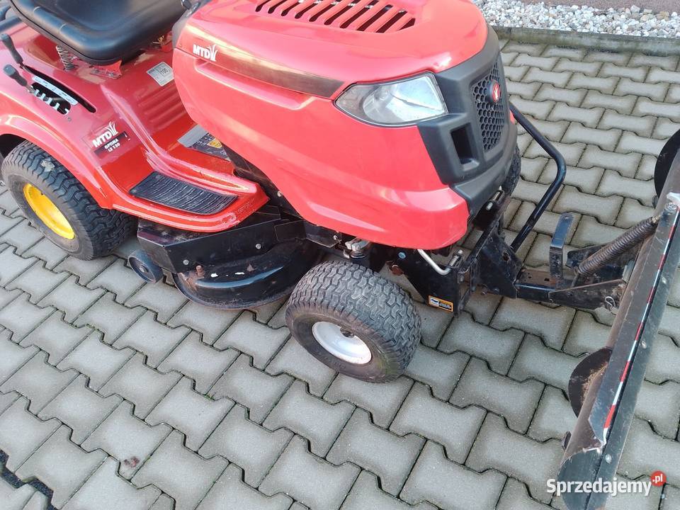 Traktorek mtd z koszem