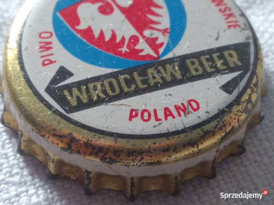 Stary kapsel Piwo Wrocławskie Wrocław Beer Made