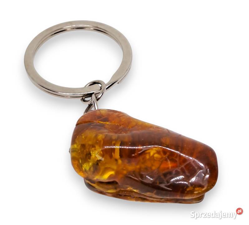 Brelok z bursztynu BURSZTYN BAŁTYCKI breloczek mazowieckie
