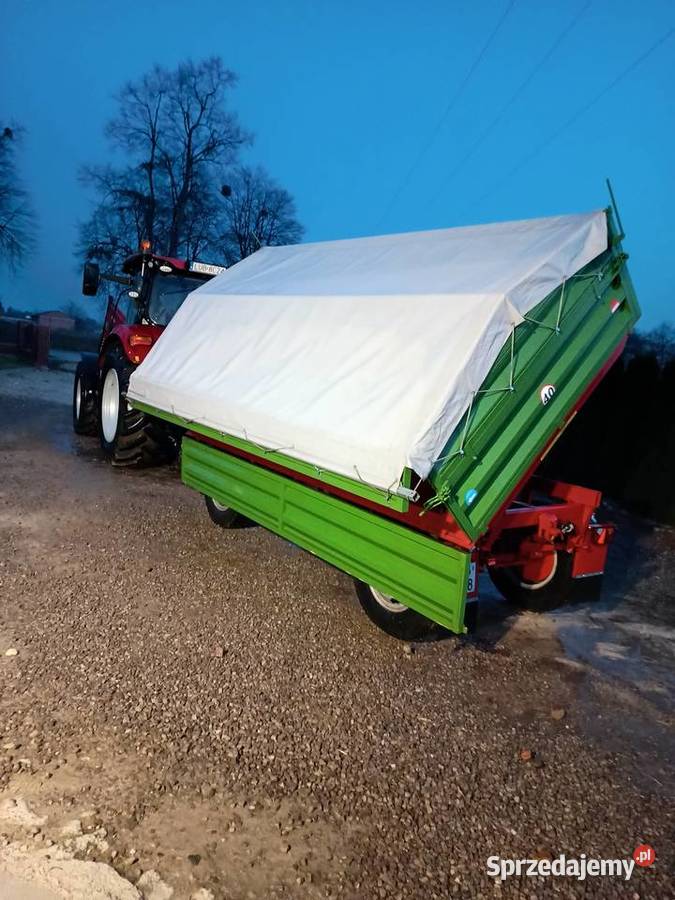 Przyczepa wywrotka d35 z dokumentami Przybysławice