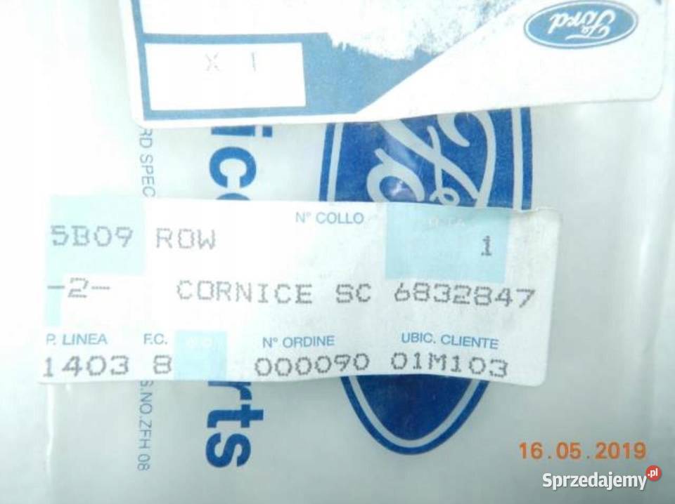 OSŁONA KLAMKI DRZWI PRAWY PRZÓD FORD MONDEO osobowe