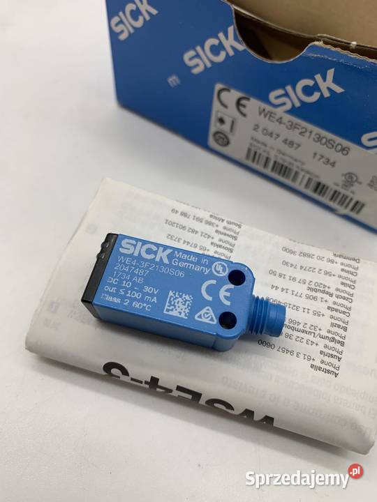 Sick WE43F2130S06 2047487 Photoelectric sensor mazowieckie