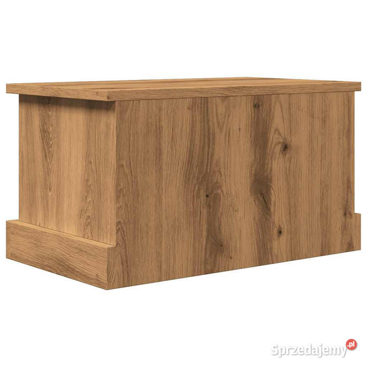Skrzynia dąb artisan 30x50x28 materiał