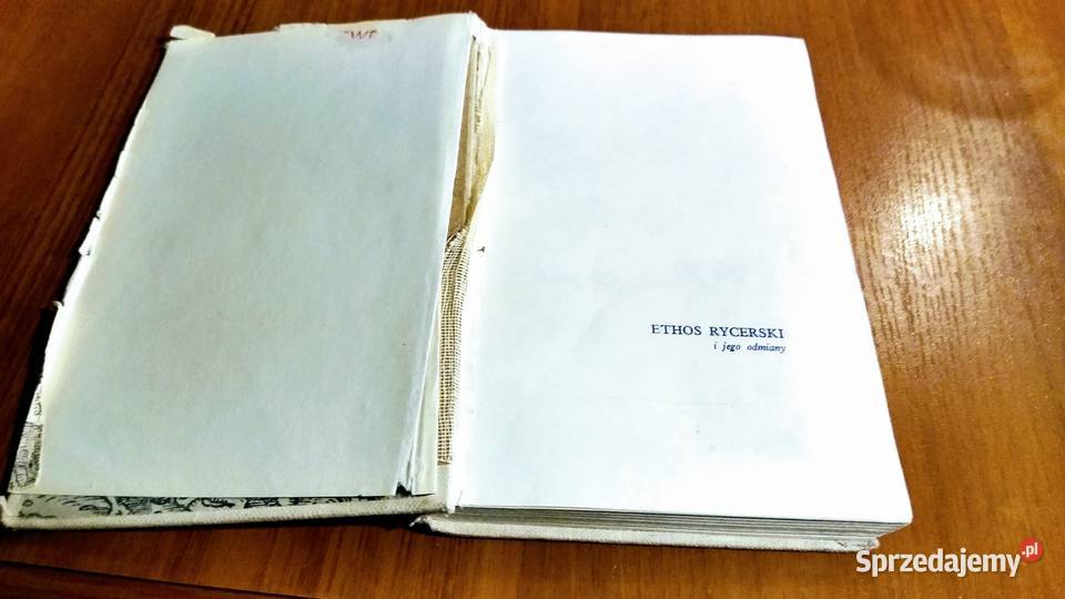 Ethos rycerski i jego odmiany Maria Ossowska Kultura i Rozrywka pomorskie