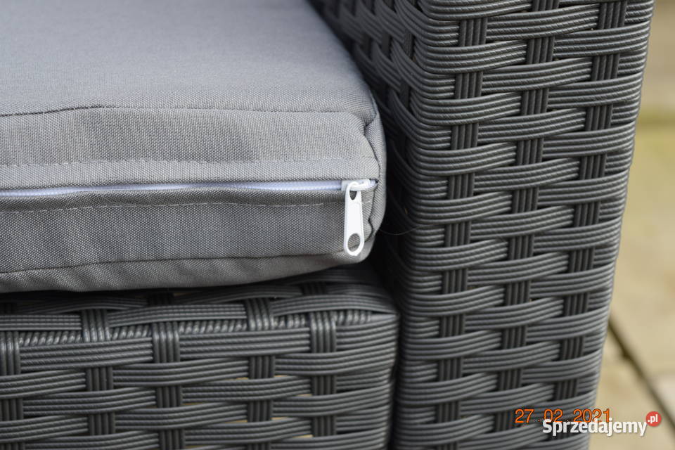 Zestaw kawowy technorattan szary sofa 2osobx2 Meble ogrodowe Bosutów