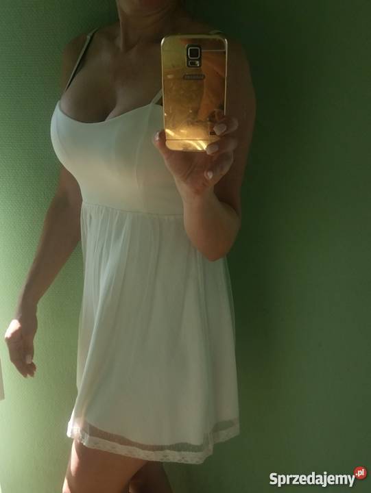 sukienka bal ślub wesele letnia nowa bez rękawa