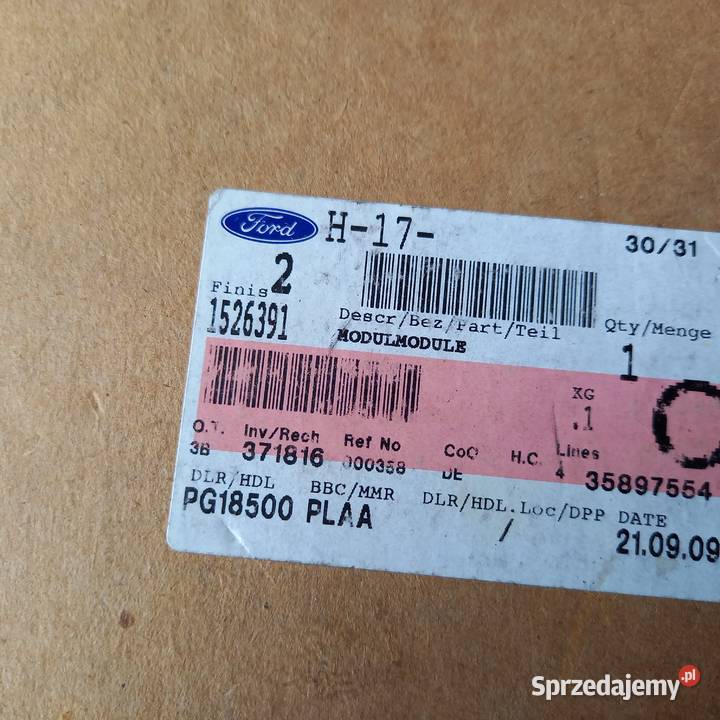 1526391 0 263 004 112 Moduł czujnika parkowania Czujniki Kraków sprzedam