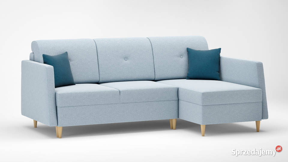 Narożnik NORA tkaniny wodoodporne funkcja spania Łóżka, wersalki i sofy Gorzów Wielkopolski