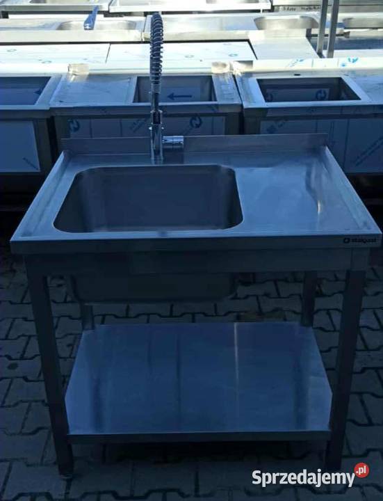 Zlew 1 Komorowy z Półką STALGAST 907085 S 1203O wielkopolskie Ostrów Wielkopolski