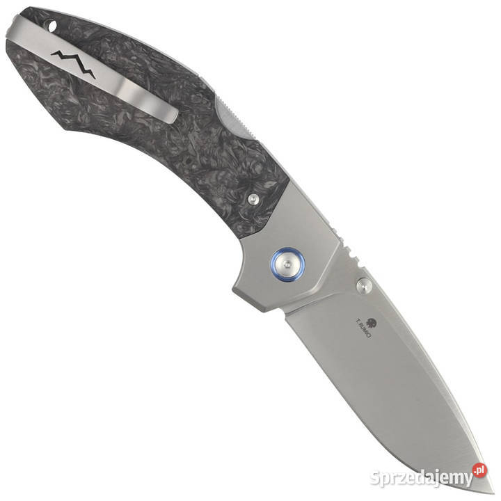 Nóż składany MKM Hero Marbled Carbon Fiber Satin Warszawa