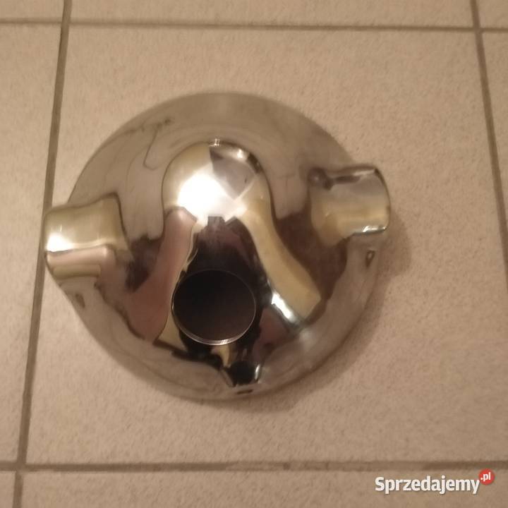 Obudowa lampy reflektora przód chrom metal Golub-Dobrzyń