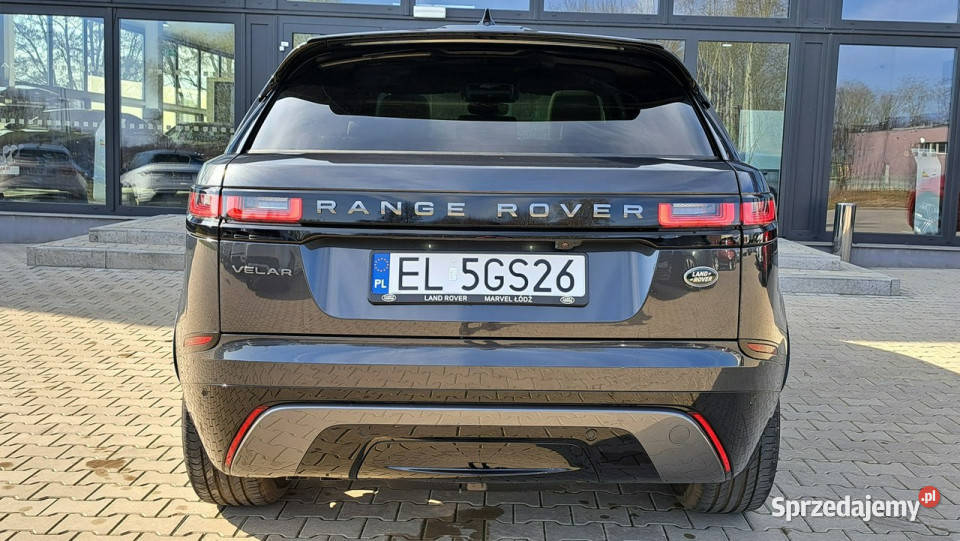 Land Rover Range Rover VELAR 20D TD4 204 AWD kamera cofania Łódź