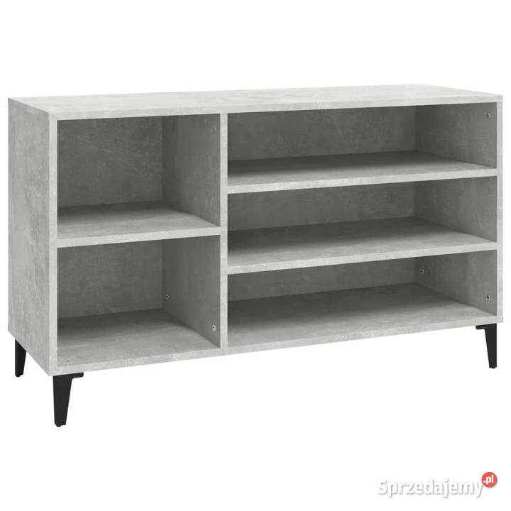Szafka na buty szarość betonu 102x36x60 WM819752