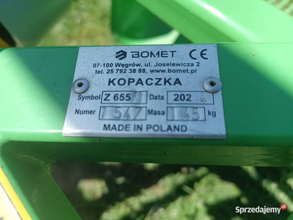 Kopaczka Ursa Z6551 wibracyjna podkarpackie Wrocanka sprzedam