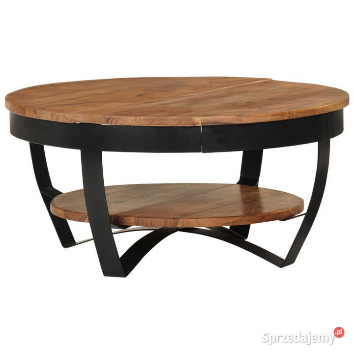 Stolik kawowy 65 x 65 x 32 lite drewno akacjowe Warszawa