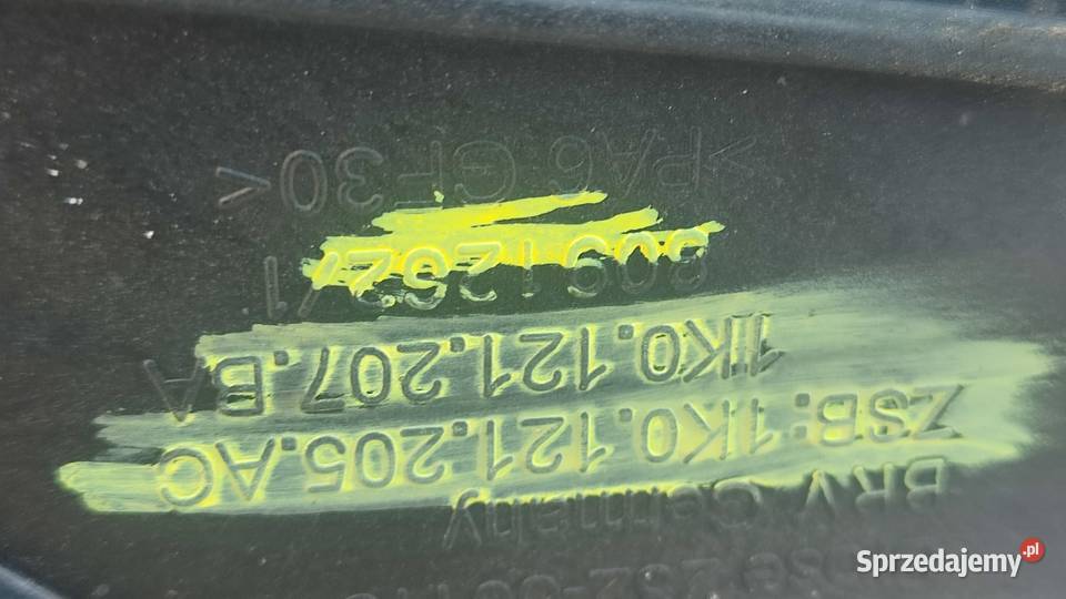 4546VW AUDI SKODA SEAT OBUDOWA Z WENTYLATOREM Części samochodowe Włoszczowa sprzedam