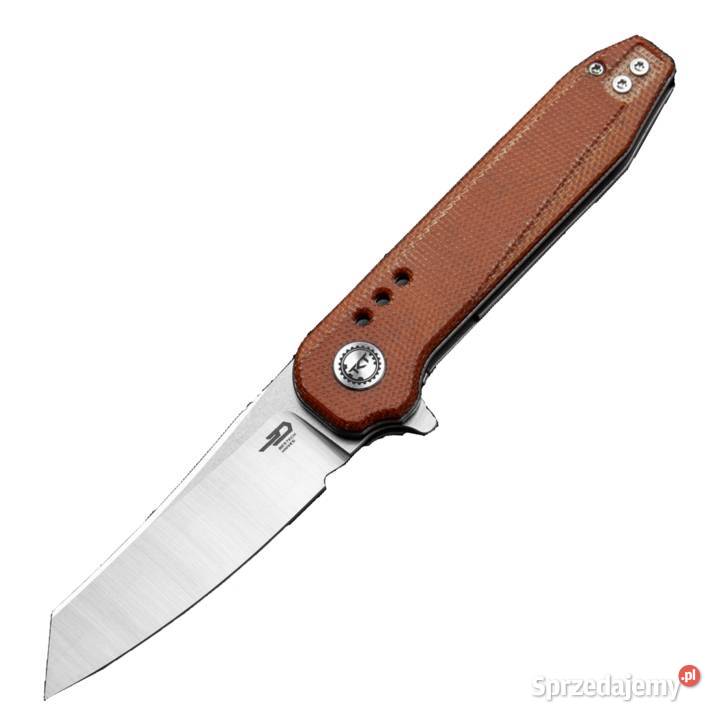 Nóż składany Bestech Syntax Natural Micarta Turystyka Warszawa