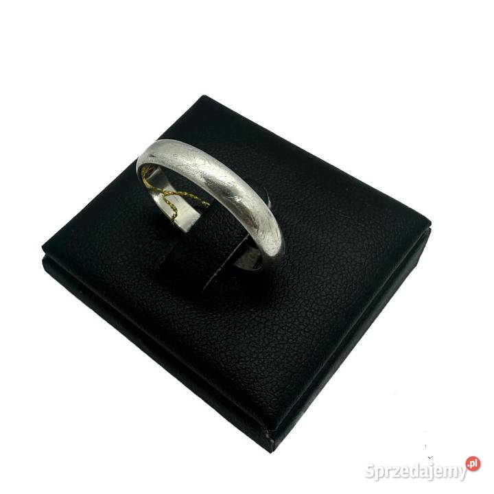 Srebrna Obrączka Próby 925 396g Rozmiar 25 sprzedam