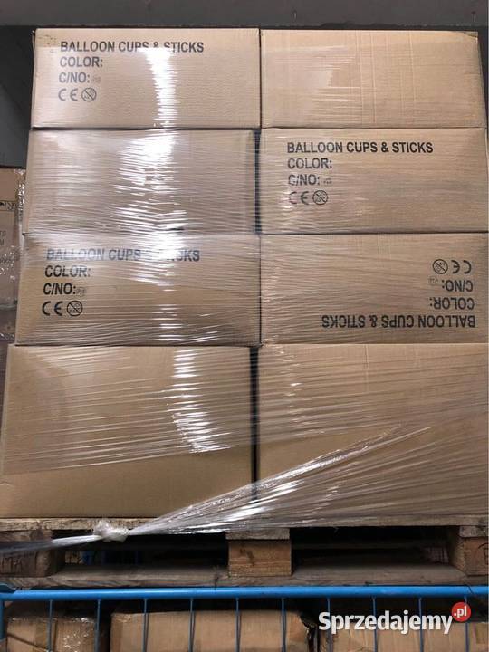 Sprzedam paletę patyczkizatyczki do balonów śląskie Tychy sprzedam