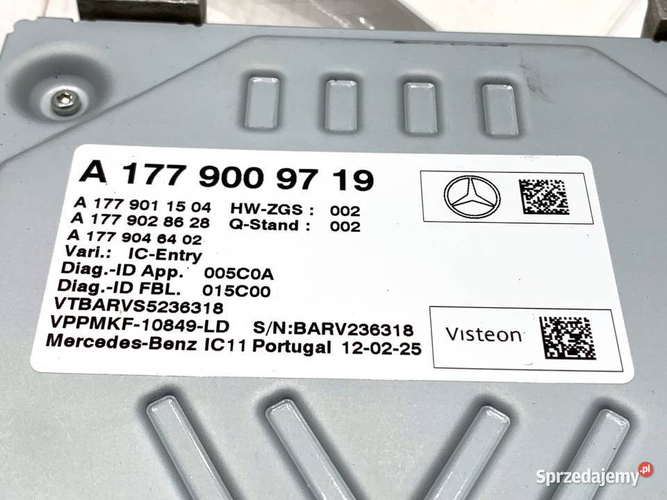 MODUŁ WSPOMAGANIA MERCEDES GLE A1779009719 osobowe sprzedam