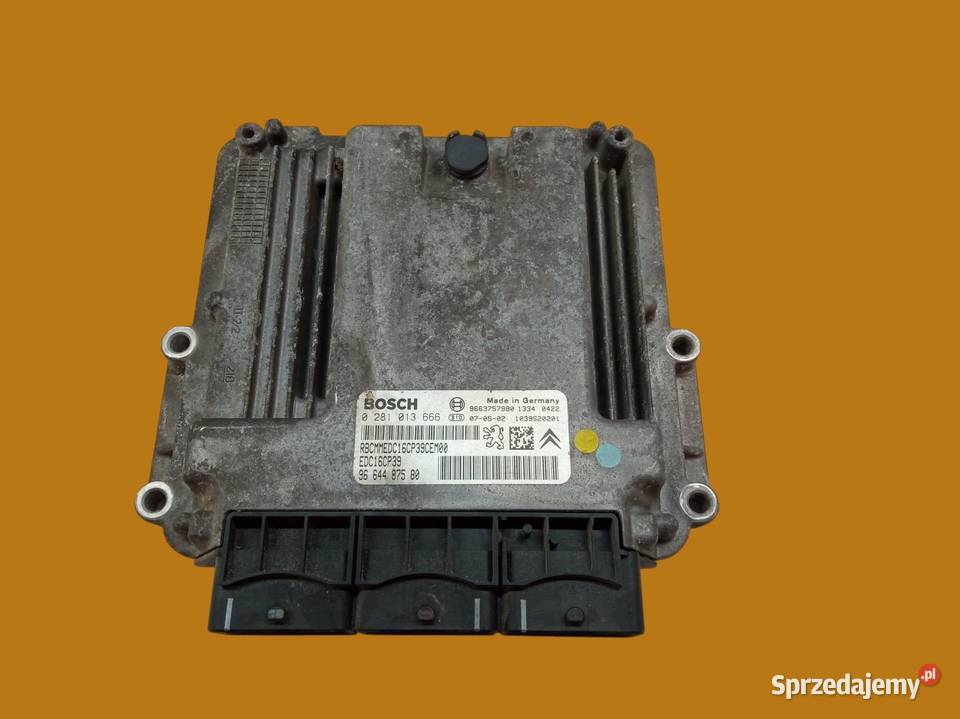 STEROWNIK SILNIKA 0281013666 9664487580 22 D 156 świętokrzyskie